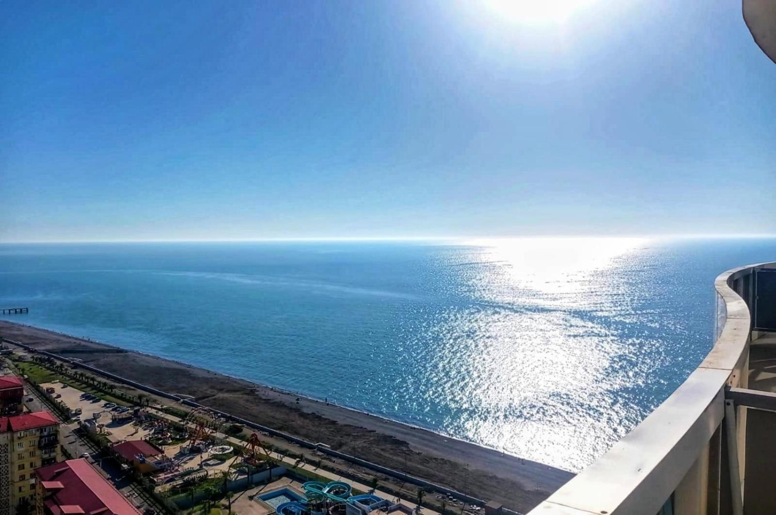 Пентхаус Apart Del Mar С Панорамным Видом Batoemi Buitenkant foto