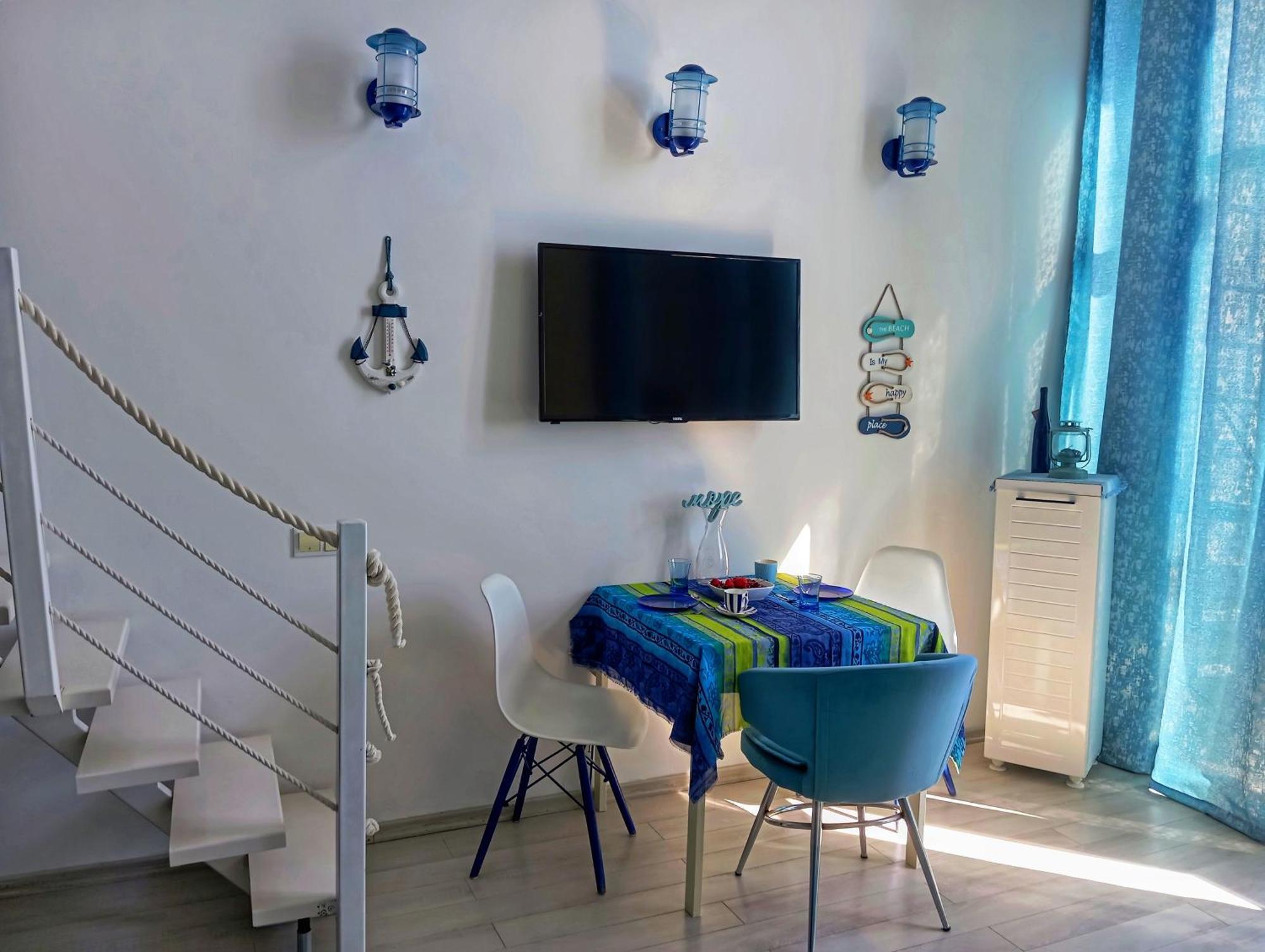 Пентхаус Apart Del Mar С Панорамным Видом Batoemi Buitenkant foto