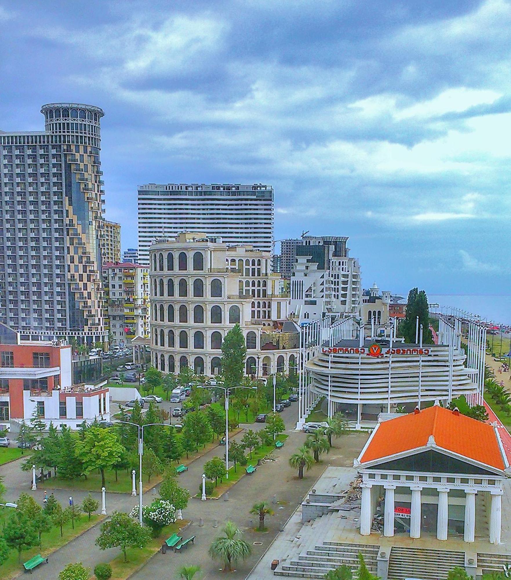 Пентхаус Apart Del Mar С Панорамным Видом Batoemi Buitenkant foto